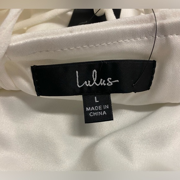 Lulus White Twist-Front Bodycon Mini Dress - Picture 4 of 8